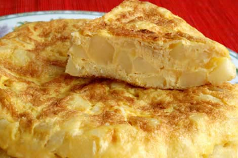 patatesli omlet tarifi