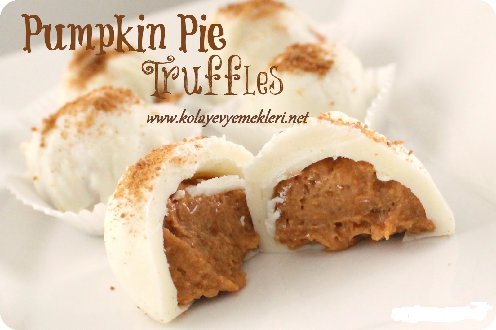 Pumpkin Pie Truffles Recipe