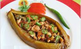 Tavuk Kuşbaşılı Karnıyarık Tarifi