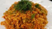 Taze Fasulyeli Bulgur Pilavı Tarifi