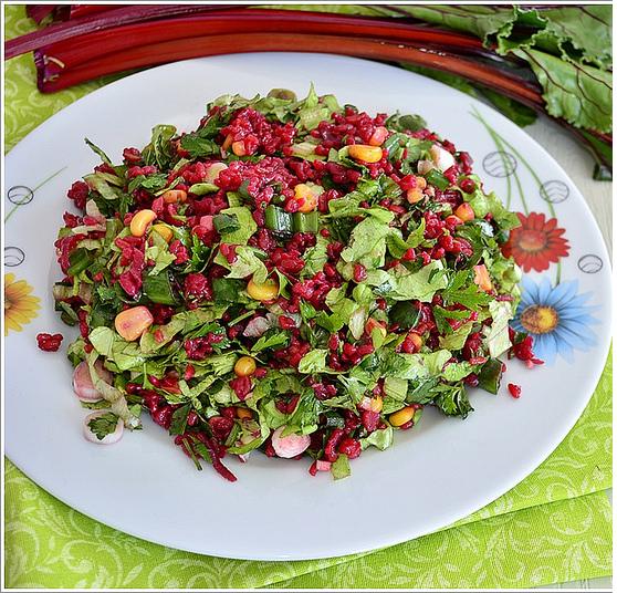bulgurlu pancar salatası