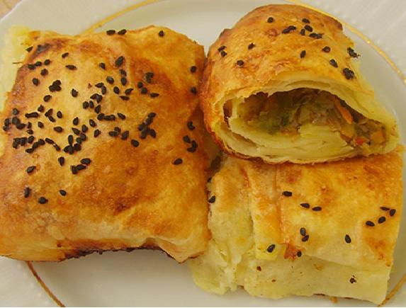 pırasalı börek