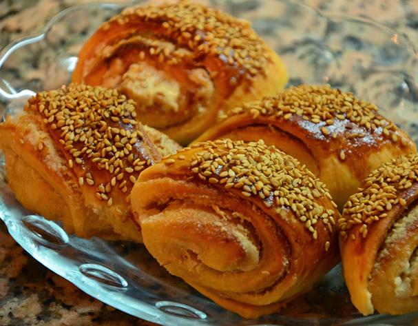 tahinli çörek